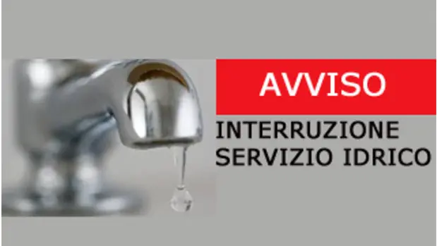 Catanzaro: sospensione dell'erogazione idrica in diverse zone della città