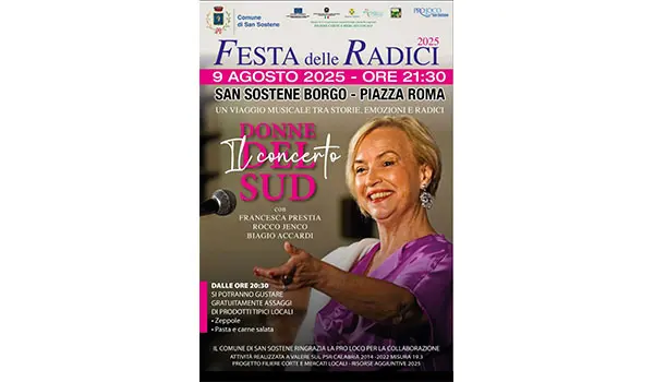 Musica e memoria: Francesca Prestia porta “Donne del Sud” a San Sostene il 9 agosto