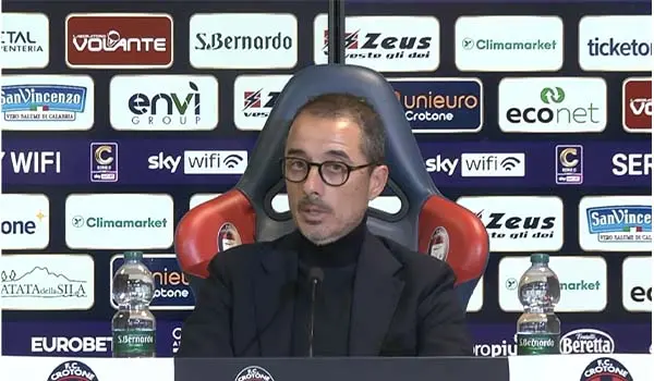 Crotone-Giugliano 1-0: Longo analizza la vittoria sofferta allo Scida. (Video)