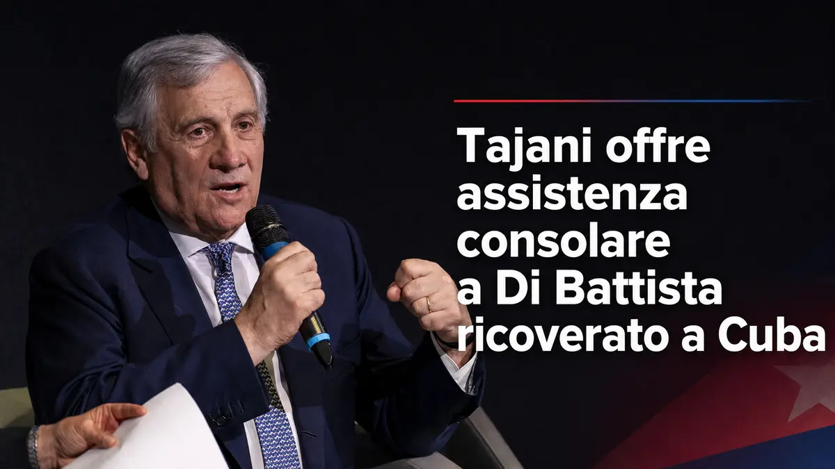 Tajani offre assistenza consolare a Di Battista ricoverato a Cuba