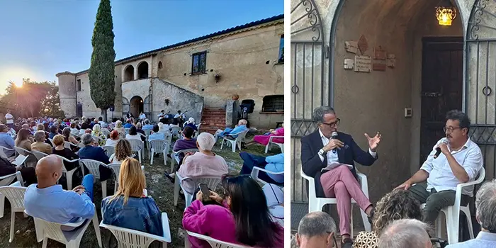 Massimo De Lorenzo protagonista di «A Palazzo con lo Scrittore»