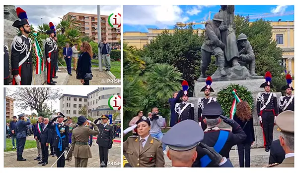 Catanzaro celebra il 4 Novembre: omaggio ai Caduti e alle Forze Armate. Video
