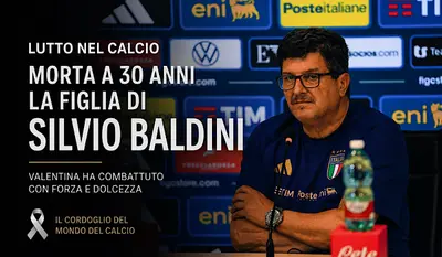 Muore Valentina Baldini a 30 anni, lutto per il Ct dell’Under 21 Silvio Baldini