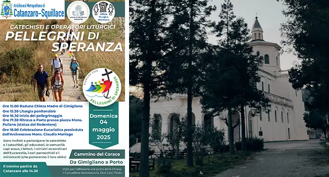 Un Nuovo Appuntamento Giubilare a Porto lungo il Cammino Mariano del Corace