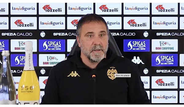 Spezia-Catanzaro, Mister D'Angelo carica la squadra: "Servirà una partita importante" (Video)