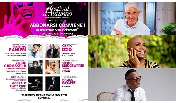 Cresce la corsa agli abbonamenti: ultimi cinque giorni per vivere la “meraviglia” del Festival d’Autunno