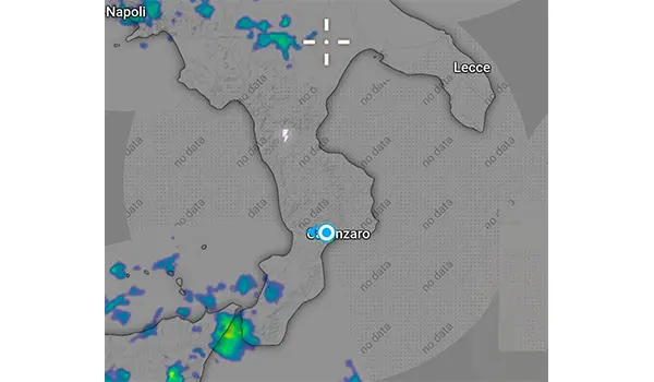 Calabria senza radar meteo nel 2026: allarme sicurezza e prevenzione sul territorio