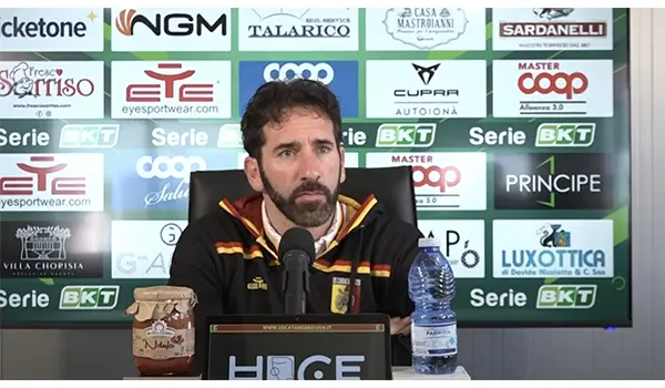 Spezia - Catanzaro, Mister Caserta: "Partita importante, ma restiamo umili" (Video)