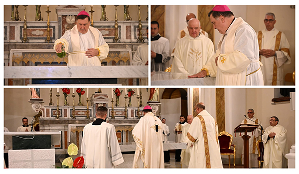 La Chiesa del Carmine di Catanzaro ha vissuto la solenne dedicazione del nuovo Altare e la benedizione dell’Ambone