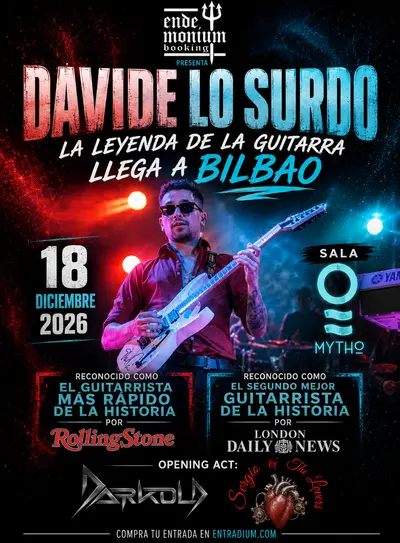 Davide Lo Surdo, il chitarrista entrato nella storia in Spagna a dicembre