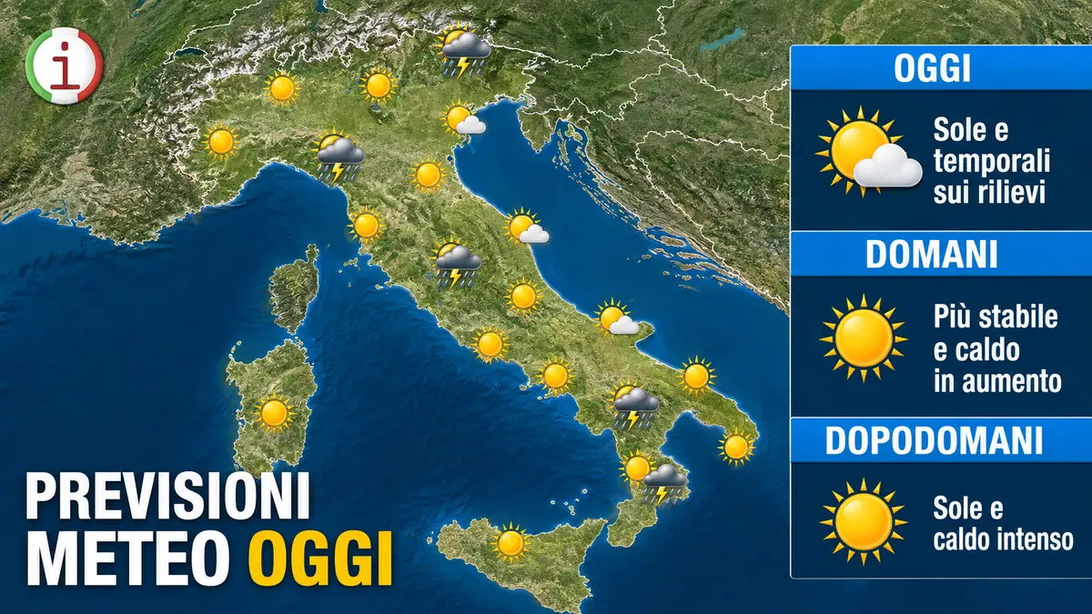Meteo Italia nuova ondata di caldo da giovedì con temperature oltre i 35 gradi