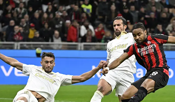 Serie A: il Pisa ferma il Milan sul 2-2, Allegri resta in vetta, ma la fuga è rinviata