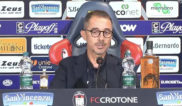 Playoff Crotone – Vicenza – Mister Longo carica gli Squali: “Serve un’impresa, siamo pronti” (Video)