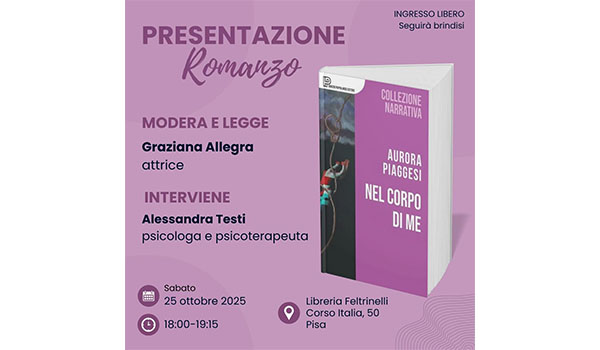 Presentazione romanzo di Aurora Piaggesi 