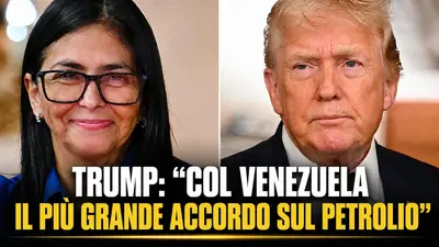 Petrolio, svolta tra Stati Uniti e Venezuela: Trump annuncia un accordo su oltre 65 miliardi di barili