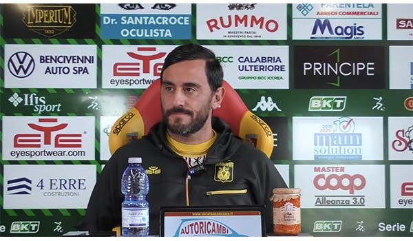 Calcio Serie B Catanzaro–Virtus Entella, parla Aquilani (Video)