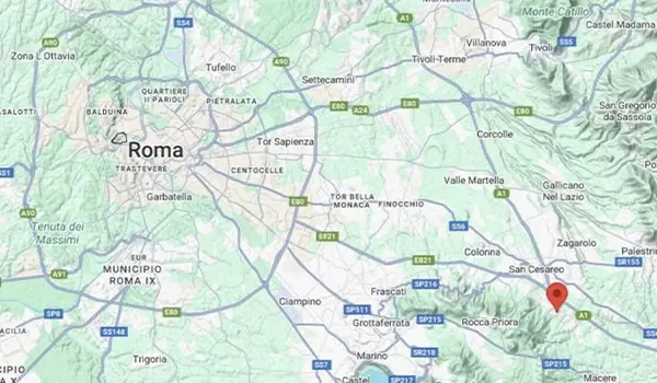 Terremoto a Roma: scossa di magnitudo 2.9 tra San Cesareo e Rocca Priora, nessun danno
