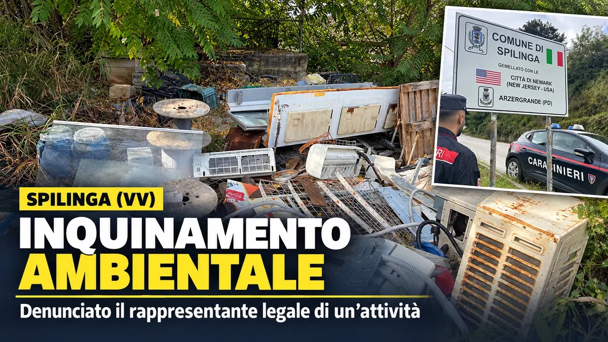 Ricadi (VV) – Inquinamento ambientale. Denunciato rappresentante legale di attività turistica