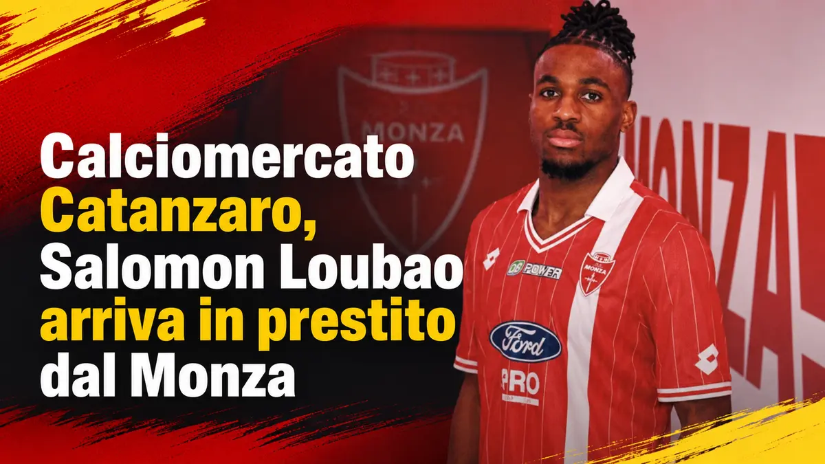 Calciomercato Catanzaro, Salomon Loubao arriva in prestito dal Monza