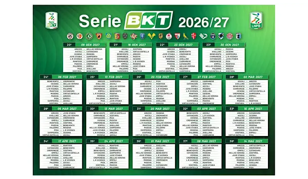 Calendario Serie BKT 2026/2027: tutte le partite, date ufficiali e il programma completo della nuova stagione