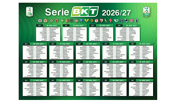 Calendario Serie BKT 2026/2027: tutte le partite, date ufficiali e il programma completo della nuova stagione