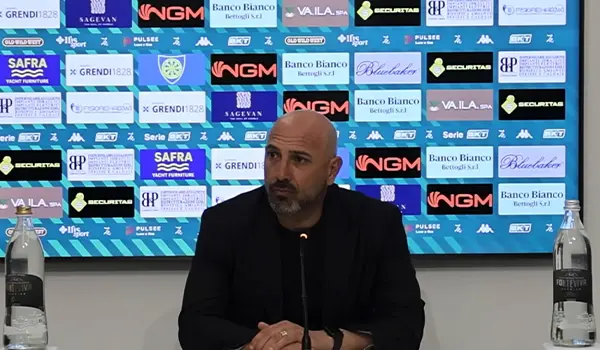 Carrarese – Catanzaro 3-3: Calabro orgoglioso della squadra ma polemico sul VAR