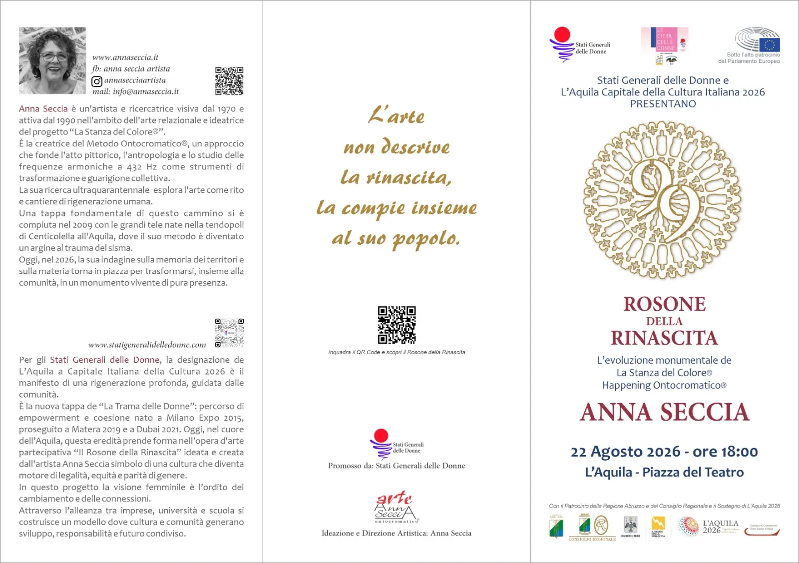 Il Rosone della rinascita - statigeneralidonne