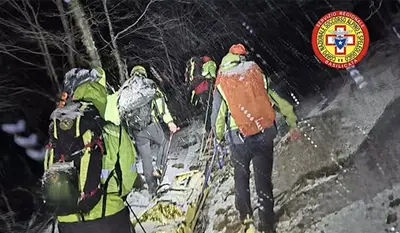 Salvataggio estremo sul Pollino: escursionista soccorso nella Notte tra neve e gelo
