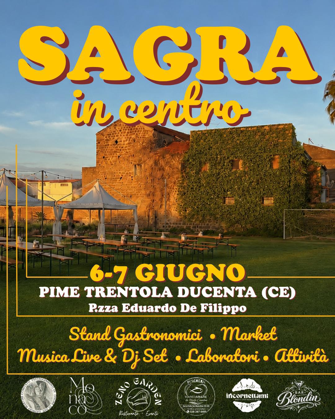 “Sagra in centro”: gusto, musica e divertimento nel cuore di Trentola Ducenta
