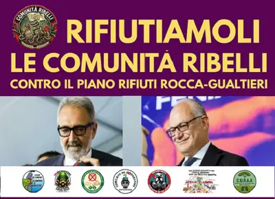 Per la Giornata dell'Ambiente, le "Comunità ribelli" a Roma contro il Piano Rifiuti 2028-34 