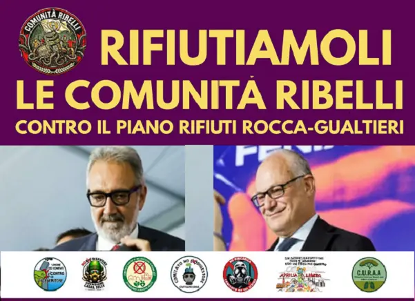 Per la Giornata dell'Ambiente, le "Comunità ribelli" a Roma contro il Piano Rifiuti 2028-34 