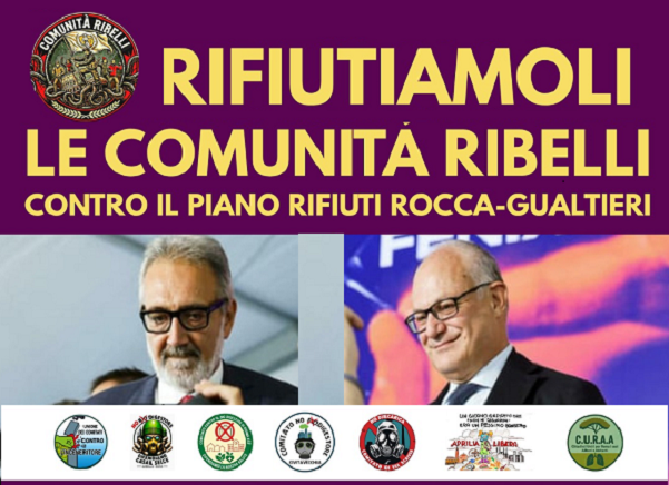 Per la Giornata dell'Ambiente, le "Comunità ribelli" a Roma contro il Piano Rifiuti 2028-34 