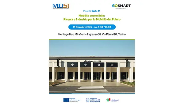 Mobilità sostenibile: Ricerca e industria insieme a Torino per la mobilità del futuro
