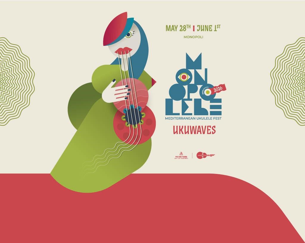 È italiano il festival di ukulele premiato come migliore al mondo: dal 28 maggio al 1° giugno torna il Monopolele – Mediterranean Ukulele Fest