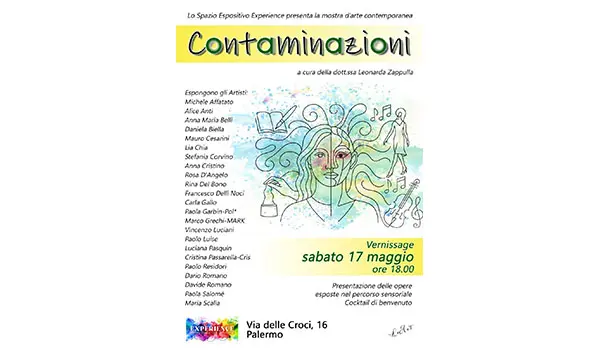 Allo spazio "Experience" di Palermo, la collettiva "Contaminazioni" a cura di Leonarda Zappulla