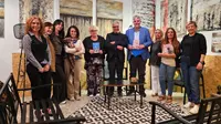 Serata ricca di emozioni al Laboratorio d’Arte Cerra di Lamezia Terme  con i romanzi di Ruggero Pegna
