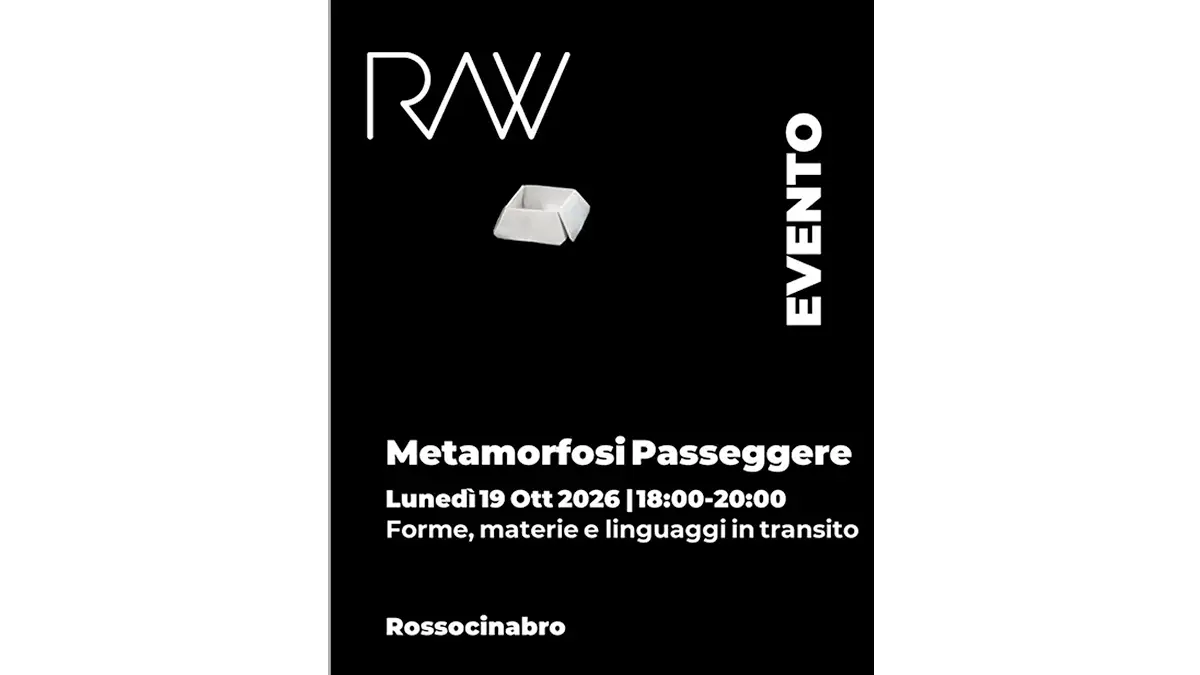 Metamorfosi Passeggere Forme, materie e linguaggi in transito