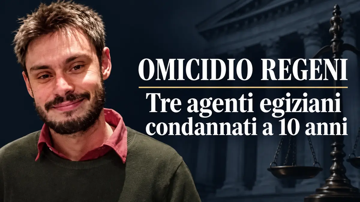 Omicidio Regeni, condannati tre agenti egiziani a 10 anni