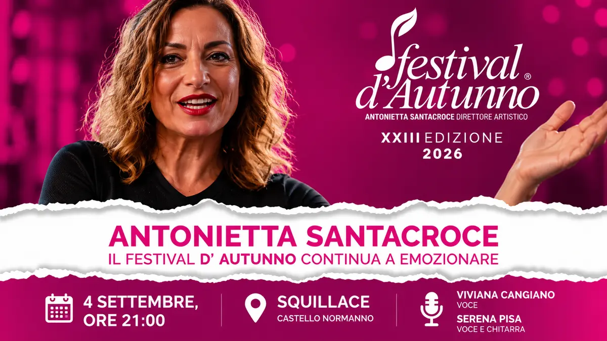 Festival d’Autunno a Squillace, Antonietta Santacroce presenta Ebbanesis