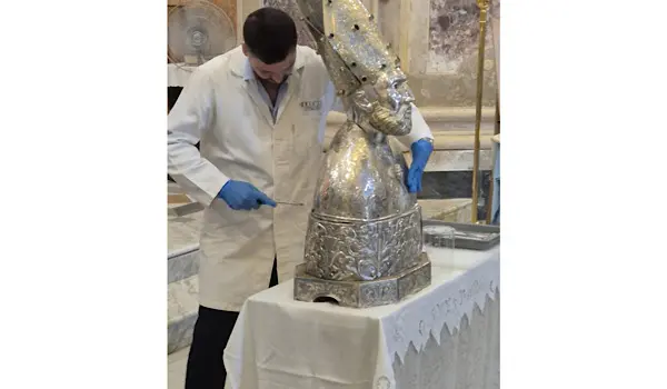 Al via il restauro del busto reliquiario di San Vitaliano