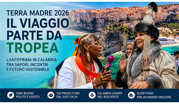 Terra Madre 2026 parte dalla Calabria