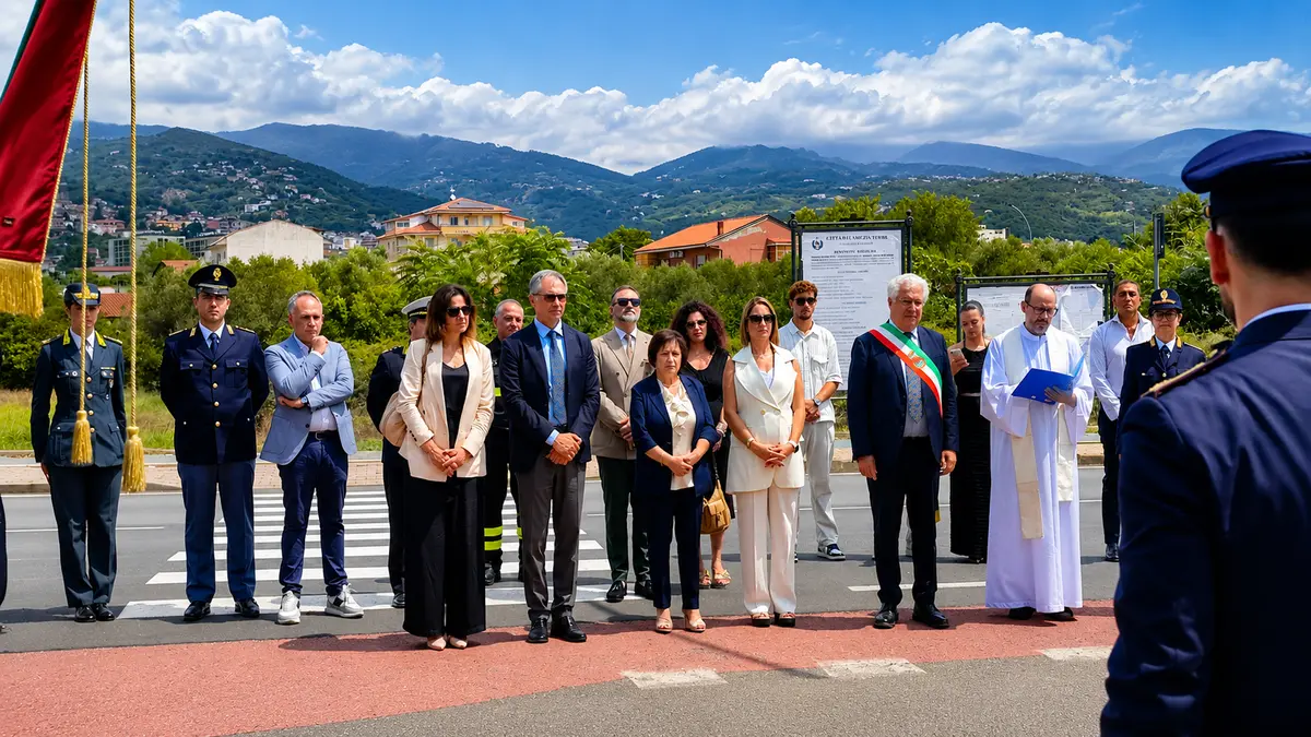 Lamezia Terme ricorda l'eroe della Polizia di Stato Paolo Diano nel 45° anniversario della scomparsa