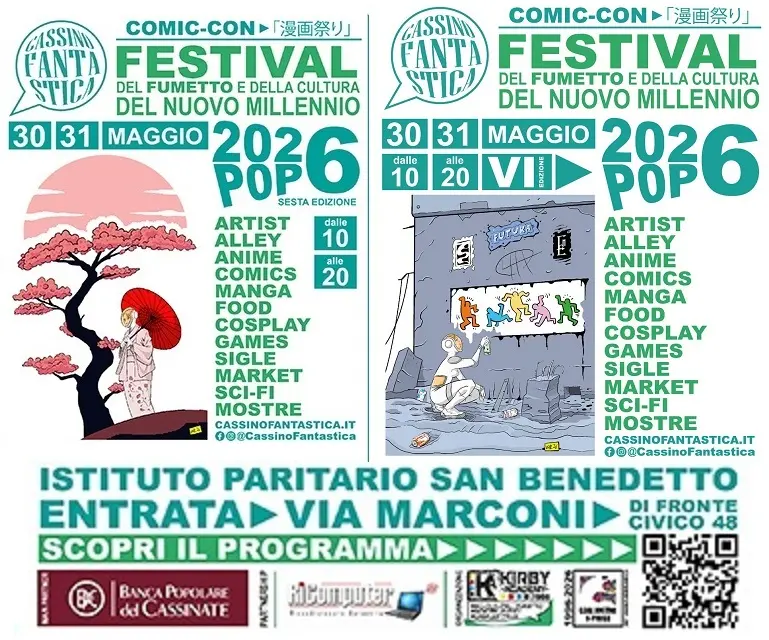 Sabato e domenica, due giorni di cultura pop nel Basso Lazio con “Cassino Fantastica” 