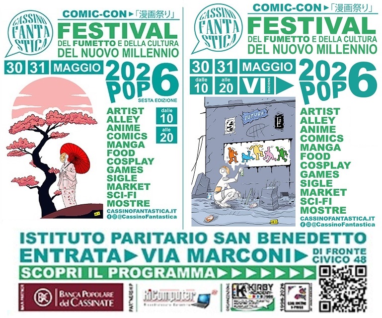 Sabato e domenica, due giorni di cultura pop nel Basso Lazio con “Cassino Fantastica” 