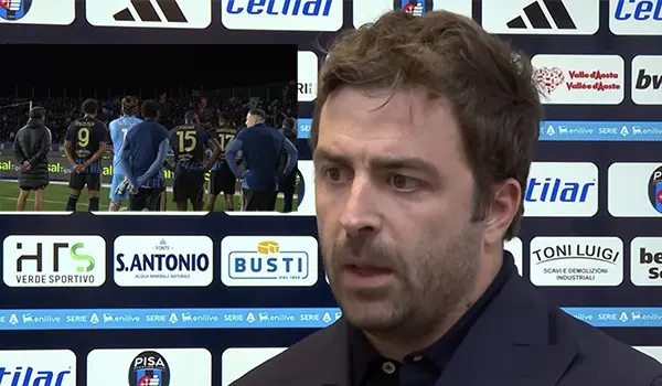 Pisa retrocesso in Serie B: le parole di Giovanni Corrado e l’analisi di una stagione difficile