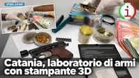 Catania, scoperto un laboratorio per produrre armi con una stampante 3D
