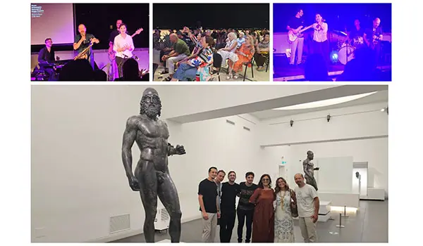 Stefano di Battista e Nicky Nicolai trascinano al ballo il pubblico di “Museo in Fest”, il Festival delle Arti  del Museo Archeologico Nazionale di Reggio Calabria