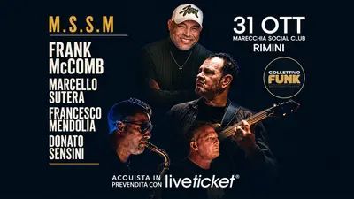 A Rimini sbarca la soul music: Frank McComb al Marecchia Social Live