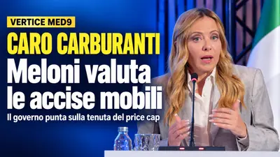 Caro carburanti Meloni valuta nuove misure e punta sulla tenuta del tetto ai prezzi