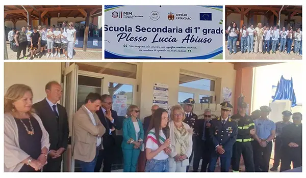 Catanzaro intitola la scuola di Santo Janni a Lucia Abiuso: un’eredità di valori, innovazione e amore per la scuola. Video